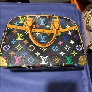 Louis Vuitton Multicolor Monogram Handbag Trouville